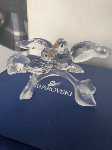 Swarovski crystal turtle doves - swarovski,