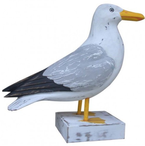 Wooden seagull block - wooden,