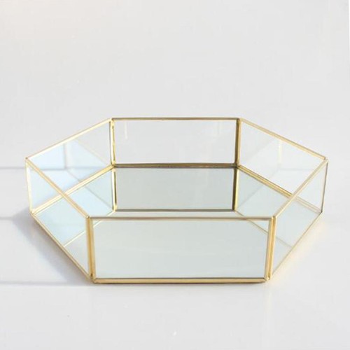 Vintage hexagon terrarium - vintage,