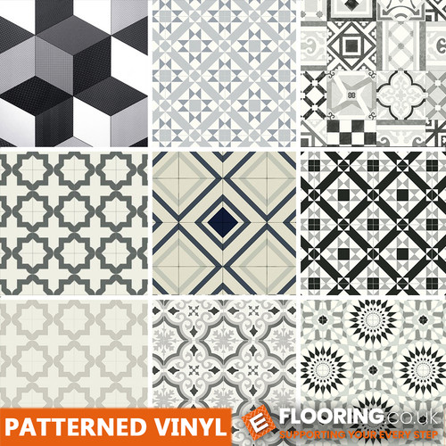 Patterned vinyl flooring roll - flooring,
