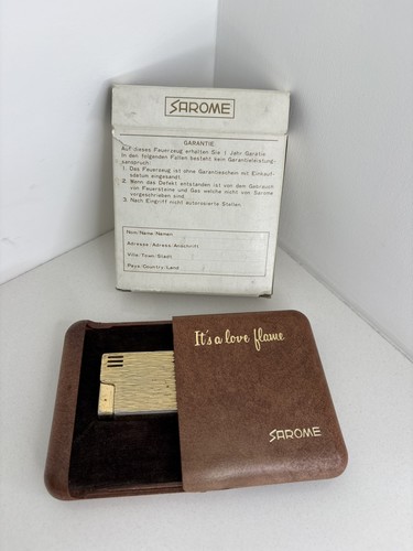 Sarome vintage gas - sarome, lighter