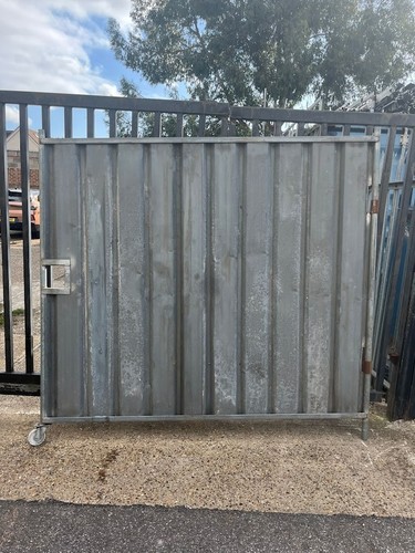 Solid hoarding fencing panel - solid,