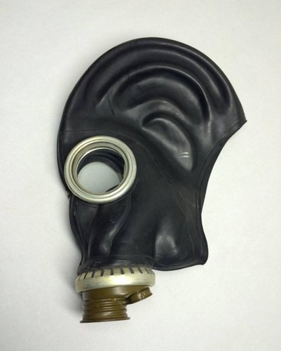Black rubber gas - mask,,