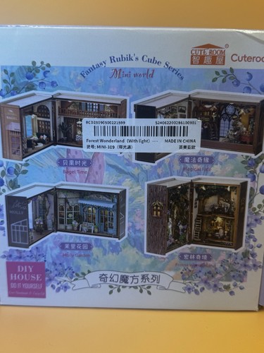 Diy miniature dollhouse kit - diy,
