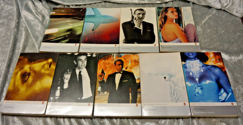 James bond 007 books - 9,