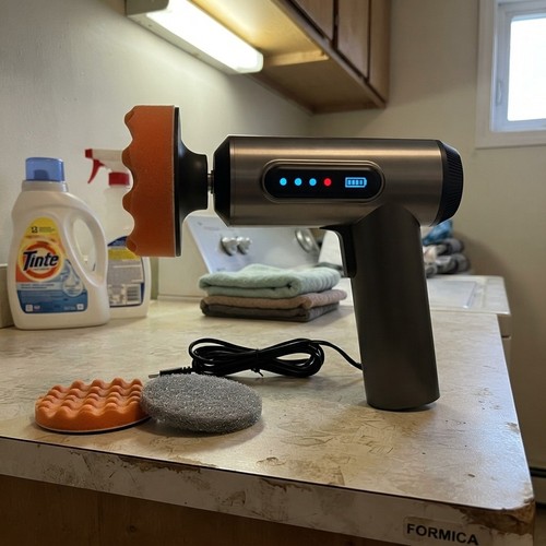 Cordless polisher with - polisher,