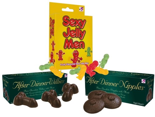 Sexy jelly men - jelly, dinner
