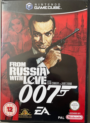 Nintendo gamecube james bond - james,