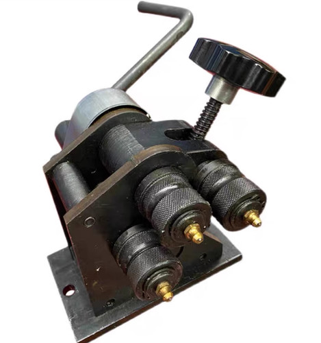 Hand crank ring - ring, bender