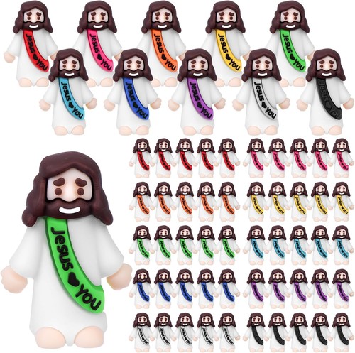 Pcs mini jesus figures - pcs,