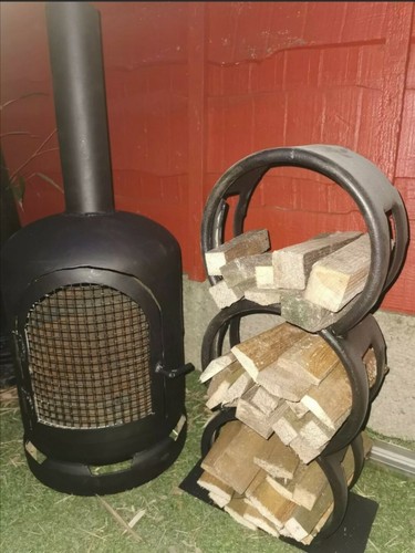 Gas bottle wood - gas,
