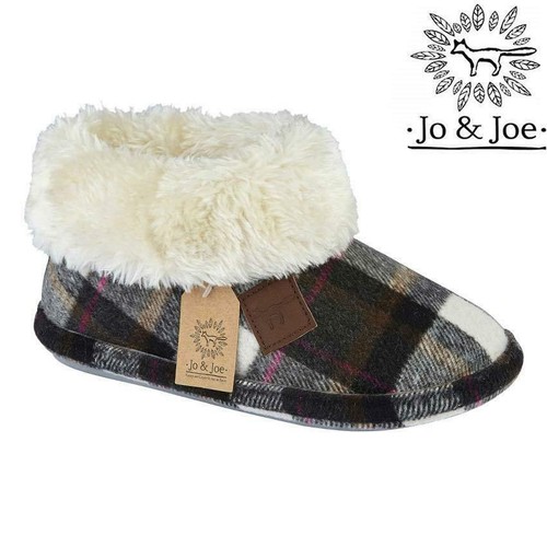 Ladies ankle winter slippers - ladies,