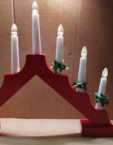Christow christmas candle - christow,