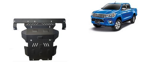 Steel skid plate - /, guard