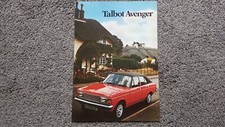 TALBOT AVENGER SALES BROCHURE