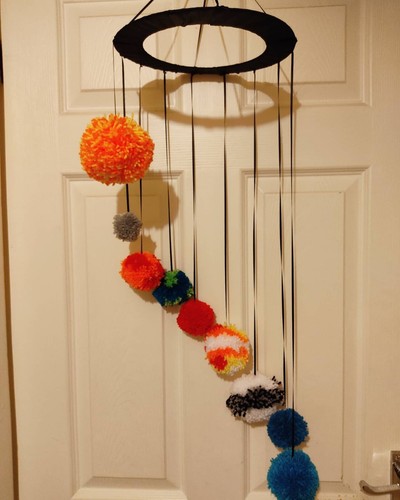 Handmade space orrery - handmade,