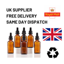 50ml Amber Dropper Bottle With