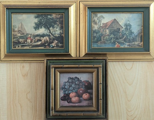 Vintage oil paintings lot - paintings, 3