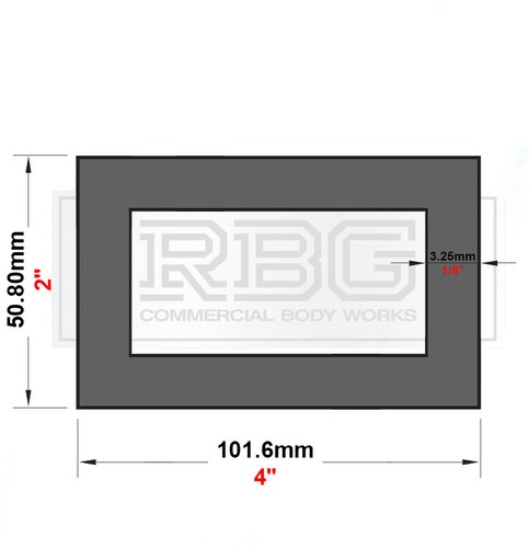 Aluminium rectangular box - aluminium,