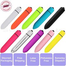 Bullet Vibrator Sex Toy 10 Vibrating Modes Speeds Small Mini Wand Massager Dildo