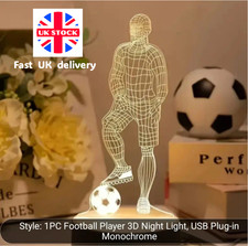 Football Night Light 3D LED
