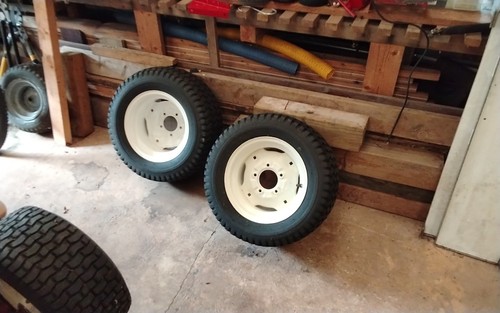 Wheelhorse rear wheel very - rear,