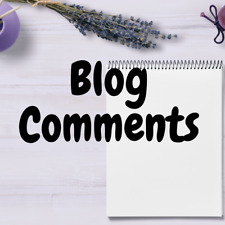 Blog Comments backlinks for your website or any page. 1000 links to boost your 