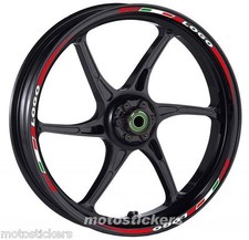 Derbi GPR50 Racing - Stickers Wheels – Set Wheels Model Tricolor Short