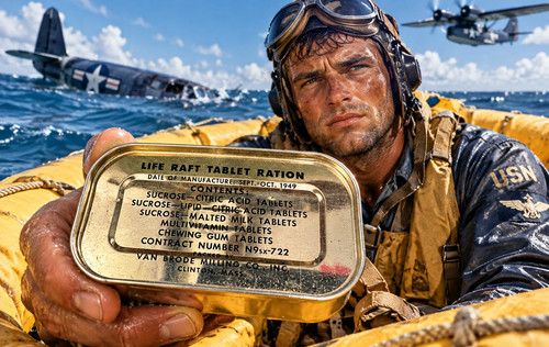 Navy pilot life raft - pilot’s,