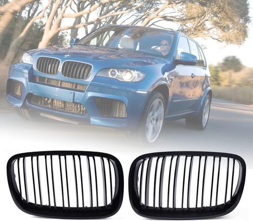 Gloss black dual slat kidney - gloss,