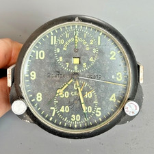 Soviet Aircraft Cockpit Clock