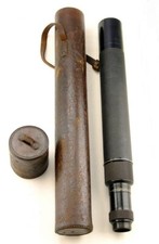 Pre WW2 Zeiss Zoom Spotting Scope / Monocular in Original Case. 4-20 X 50mm