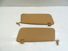 85 Mercedes R107 380SL sunvisor set, left and right, palomino