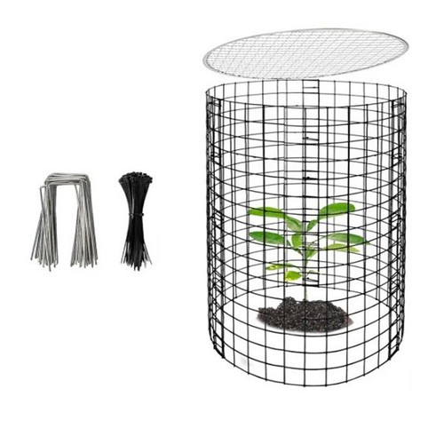 Metal mesh tree bark - metal,