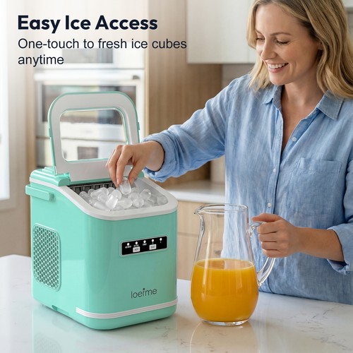 Bullet ice maker - ice, capacity
