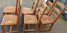 Set of 6 Ladder Back Chairs