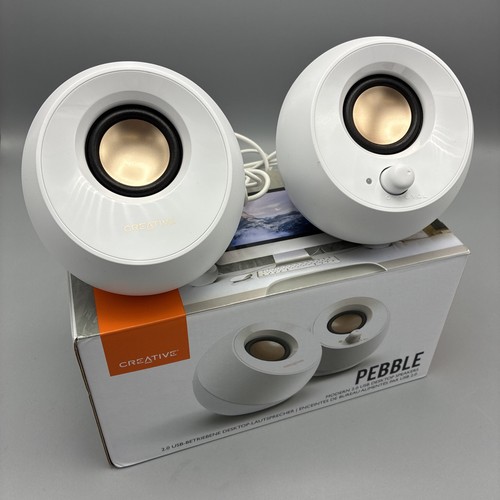 Creative pebble speakers - speakers,