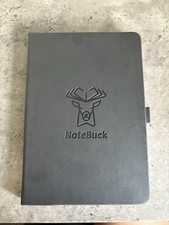 96 Pages A5 PU Leather Cover Journal Notebook dotted grid 100gsm white paper uk