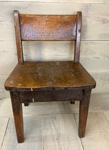Antique small oak wooden - antique,