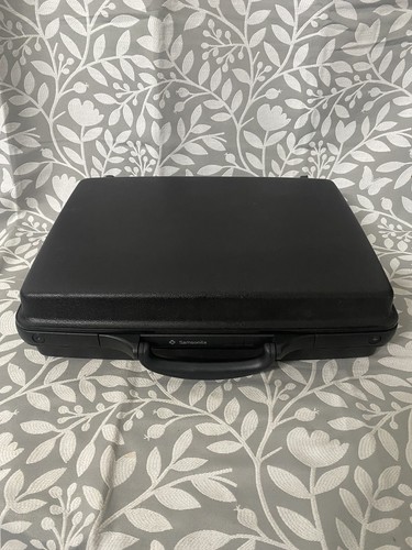 Vintage black samsonite hard - vintage,