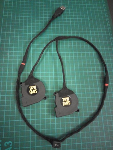 Helmet twin fan kit.(Star
