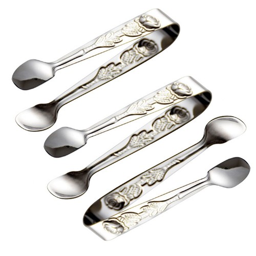 Ice tongs gold - ice, cube