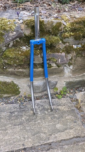 Steel fork 165mm - fork,,
