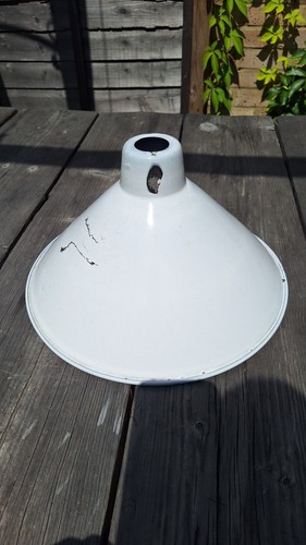 Factory enamel light shade - factory,