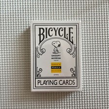 Snoopy Museum Tokyo Bicycle Playing Cards Japan New