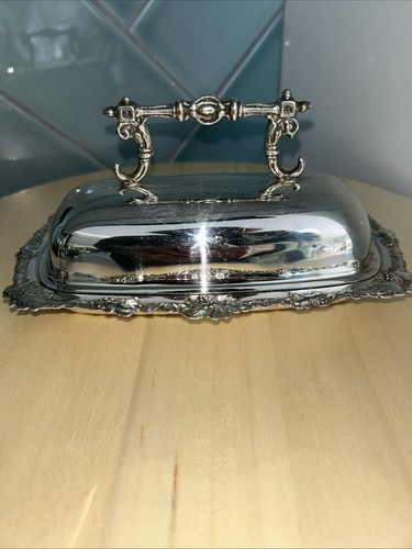 Edwardian silver plated lidded - edwardian,