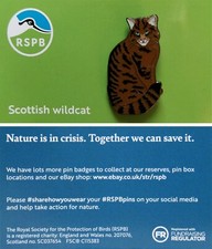 RSPB Pin Badge Scottish Wild
