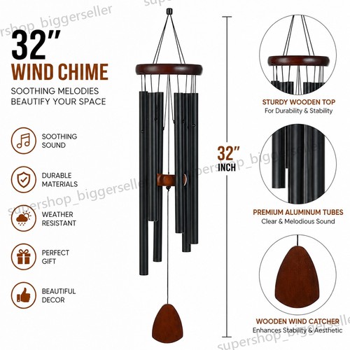 Wind chimes outdoor - 32'',