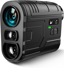 BOSEAN Golf Range Finder with Slope Switch, Flag Pole Locking, Vibration Reminde