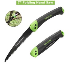 WORKPRO Folding Pruning Bushcraft Saw D6A+M2 Saw Blade With Soft Grip